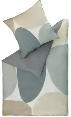 SCHÖNER WOHNEN-Kollektion Bettwäsche-Bettwäsche Pebble 135 x 200 cm Grau