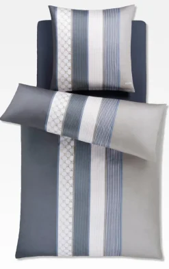 Bettwäsche|JOOP! Bettwäsche Stripes 135 x 200 cm Blau