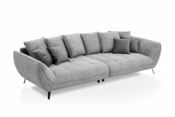 Exxpo by Gala Sofas & Couches-Bigsofa Triton Dark Grey