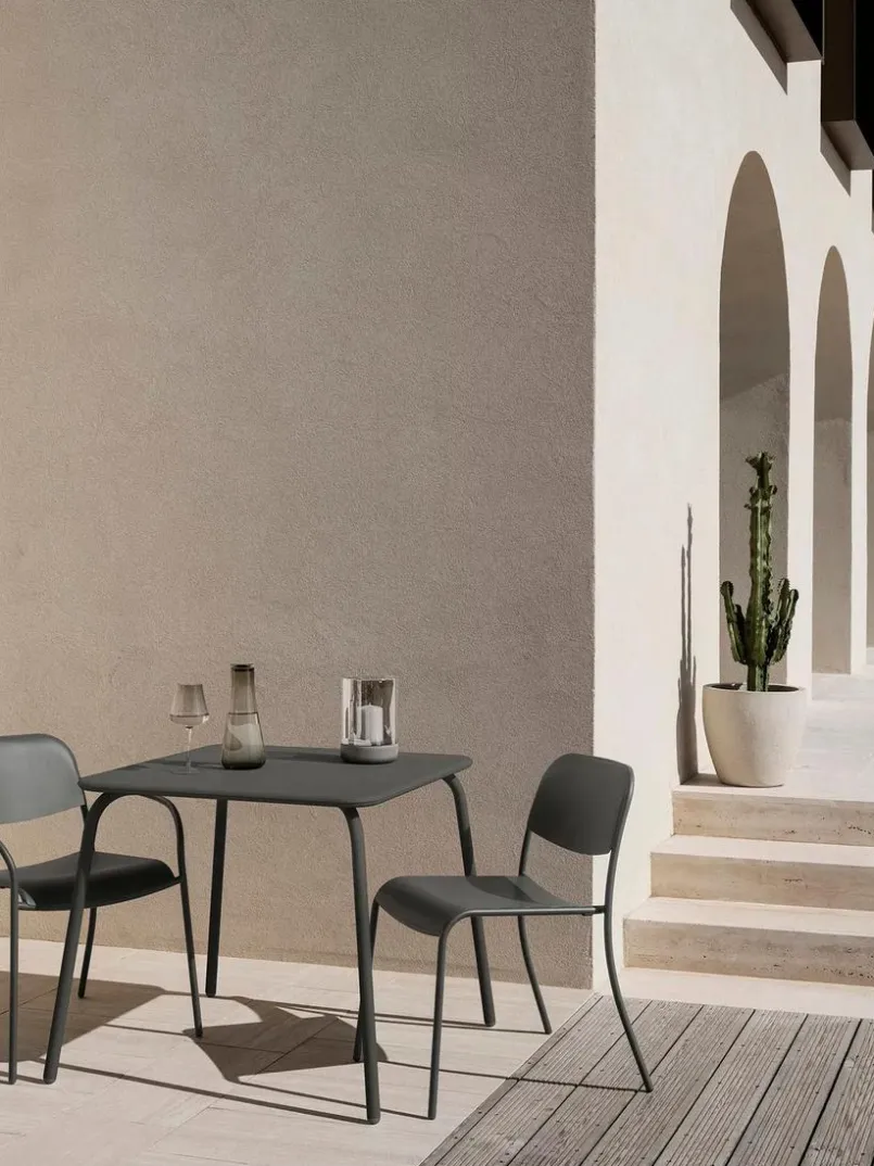 Gartentische|blomus Bistrotisch YUA 80 x 80 cm Granit