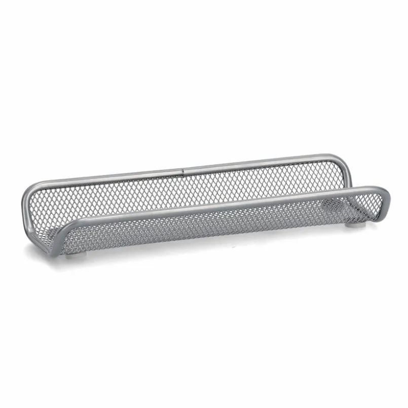 Aufbewahrungsboxen & Behälter|Aufbewahrungsboxen & Behälter| Bleistiftablage Mesh 25 x 9 cm Silber