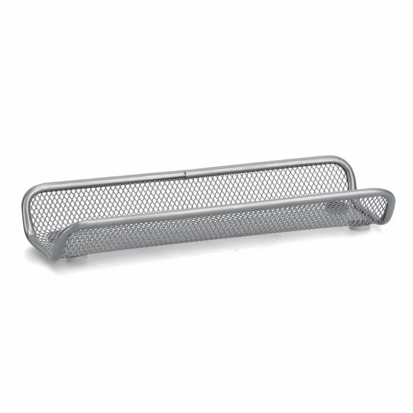 Aufbewahrungsboxen & Behälter|Aufbewahrungsboxen & Behälter| Bleistiftablage Mesh 25 x 9 cm Silber
