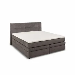 Betten| Boxspringbett Amy 180 x 200 cm Dunkelgrau