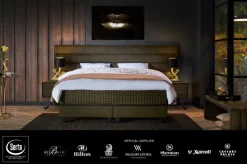 Serta Betten-Boxspringbett Casaletto 180 x 200 cm Forest