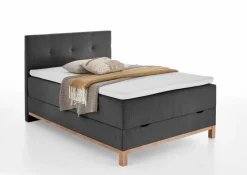 Jugendbetten|Jugendbetten|meise.möbel Boxspringbett Catania 140 x 200 cm Anthrazit