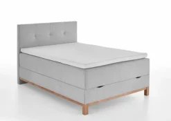 Jugendbetten|Jugendbetten|meise.möbel Boxspringbett Catania 120 x 200 cm Grau
