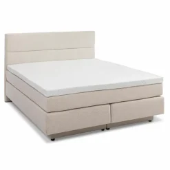 Ergodream Betten-Boxspringbett Lund 180 x 200 cm Sand
