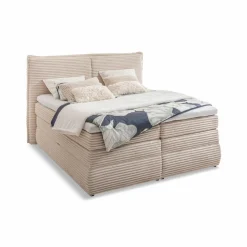 Betten-Boxspringbett Madden 180 x 200 cm Beige
