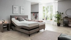 RUF Betten Betten-Boxspringbett Movida 160 x 200 cm Grau