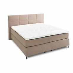 Betten|CASEDO Boxspringbett Saragossa 180 x 200 cm Grau