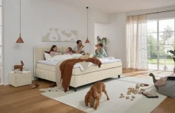 RUF Betten Betten-Boxspringbett Siena 240 x 220 cm Beige