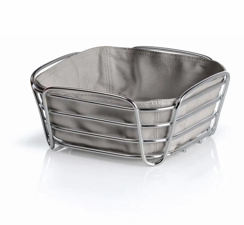blomus Brotkästen & Brotkörbe-Brotkorb Delara 20,5 x 20,5 cm Taupe