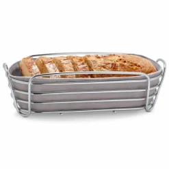 Brotkästen & Brotkörbe|blomus Brotkorb Delara 31 x 12,5 cm Taupe