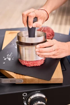 Rösle Grillzubehör-Burgerpresse Pro Grillzubehör Edelstahl