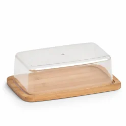 Butterdosen-Butterdose 19 x 12,5 cm Braun