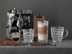 Nachtmann Kaffee & Tee-Cappuccinotasse Ethno Barista 2tlg. Klar