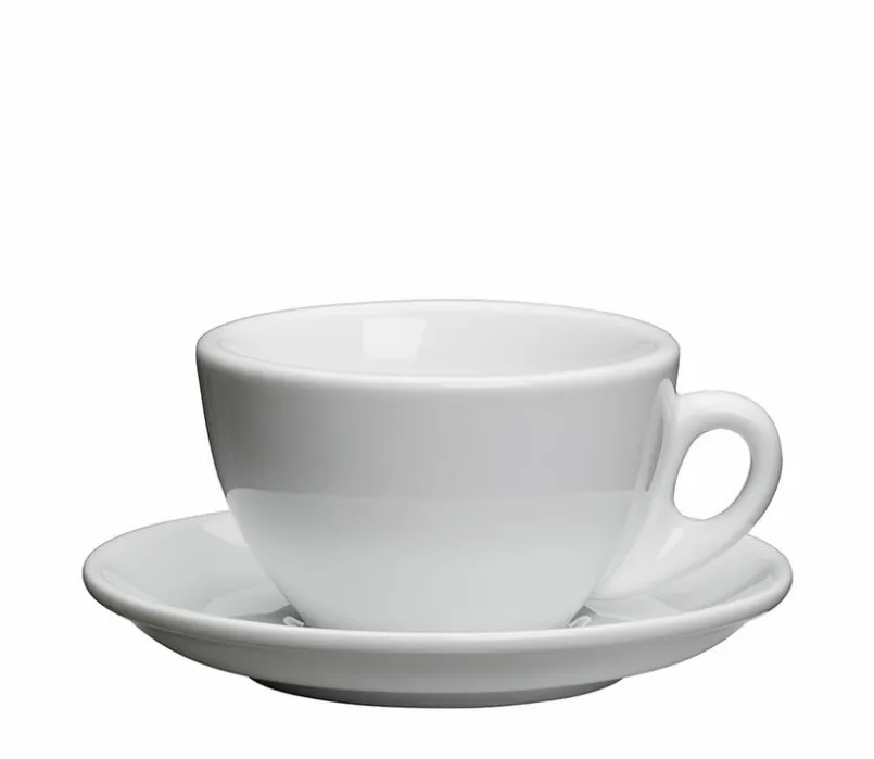 Cilio Kaffee & Tee-Cappuccinotasse Roma 100 ml Weiß