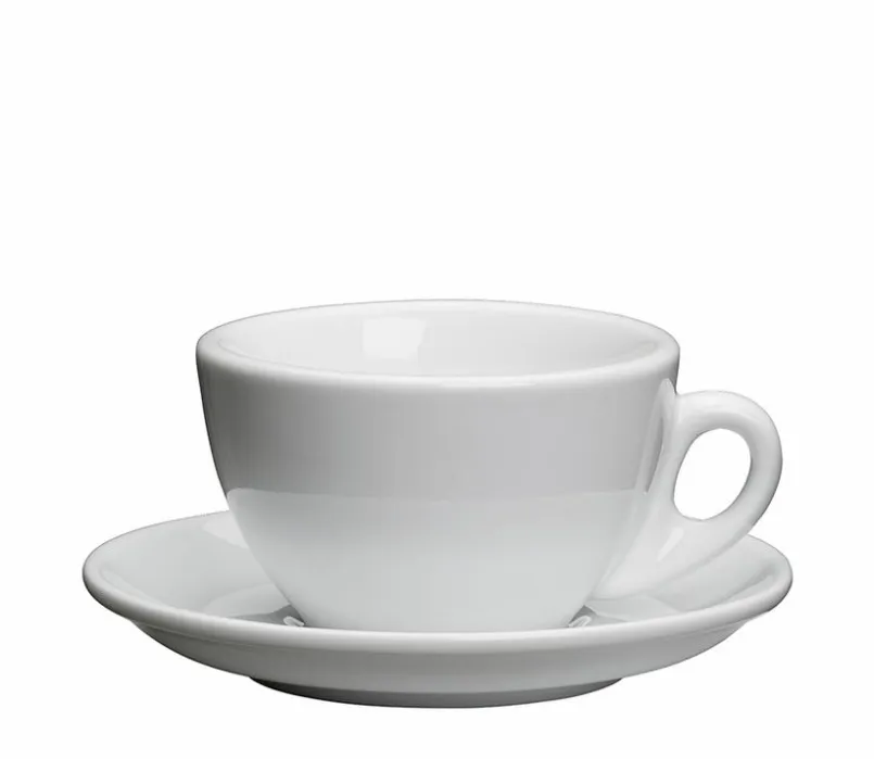 Cilio Kaffee & Tee-Cappuccinotasse Roma 100 ml Weiß