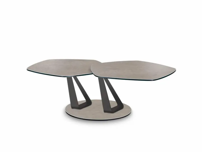 Naos Couchtische-Couchtisch Basalto Grau