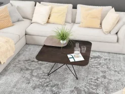 Akante Couchtische-Couchtisch Comete Rostbraun