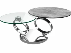 Akante Couchtische-Couchtisch Eolia Silber