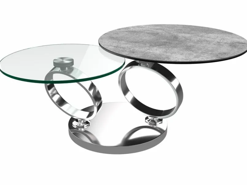 Akante Couchtische-Couchtisch Eolia Silber