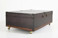 KARE DESIGN Couchtische-Couchtisch Globetrotter 75167 Braun