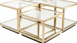 Couchtische|KARE DESIGN Couchtisch Luigi 83104 Messing