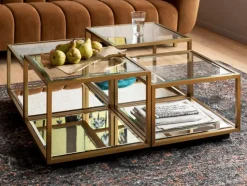 Couchtische|KARE DESIGN Couchtisch Luigi 83104 Messing