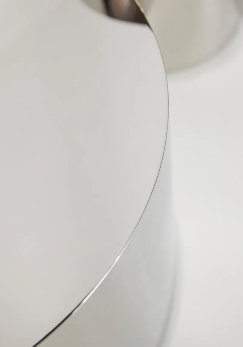 INNOVATION LIVING Couchtische-Couchtisch Tin Drum 25 Silber