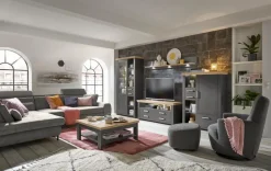 set one by Musterring Couchtische-Couchtisch York Graphit / Eiche