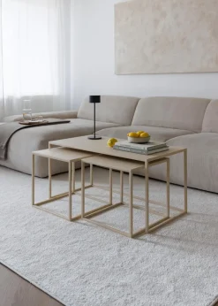 Couchtisch-Set Tre Semnia<Metallbude Outlet