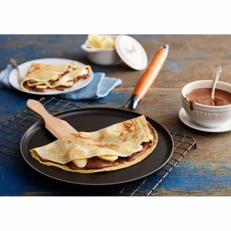 Crepespfanne 28 cm 3tlg.<STAUB Hot