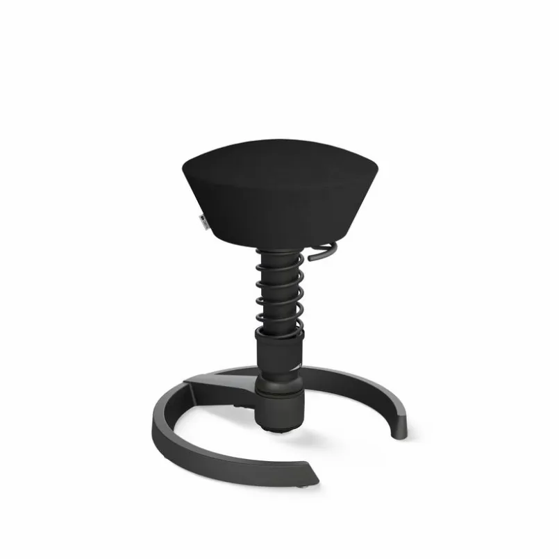 Bürostühle|aeris 3D-Aktiv-Bürostuhl Swopper, Mikrofaser Schwarz
