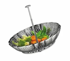 Küchenprofi Zubehör & Ersatz-Dampfeinsatz Klappbar 23 cm Silber