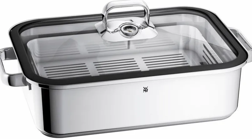 WMF Töpfe-Dampfgarer Vitalis Silber