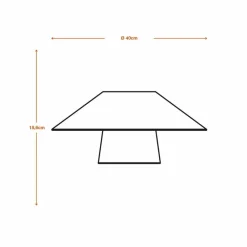 Deckenleuchten|LEDVANCE Deckenleuchte Bamboo Paper Braun