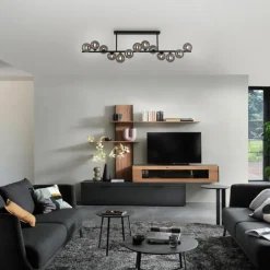 Deckenleuchten|SCHÖNER WOHNEN-Kollektion Deckenleuchte Dubai Schwarz