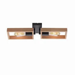 Deckenleuchten|JUST LIGHT. Deckenleuchte Frame Braun