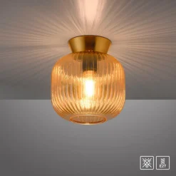 SCHÖNER WOHNEN-Kollektion Deckenleuchten-Deckenleuchte Nami Gold