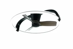 Ventilatoren|Reality Leuchten Deckenventilator Stockholm Schwarz