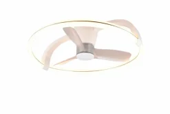 Reality Leuchten Ventilatoren-Deckenventilator Stockholm Weiß