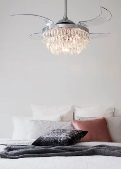 Ventilatoren|Beacon Lighting Deckenventilator Veil Silber