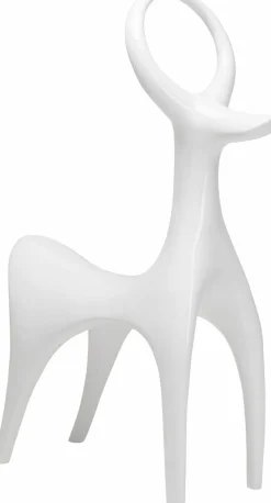 Dekofiguren Tiere & Pflanzen|Dekofiguren|KARE X KARIM RASHID Deko-Figur Fawn 57766 Weiß
