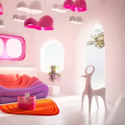Dekofiguren Tiere & Pflanzen|Dekofiguren|KARE X KARIM RASHID Deko-Figur Fawn 57766 Weiß