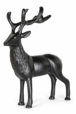 Dekorationsartikel-Deko-Figur Hirsch Schwarz