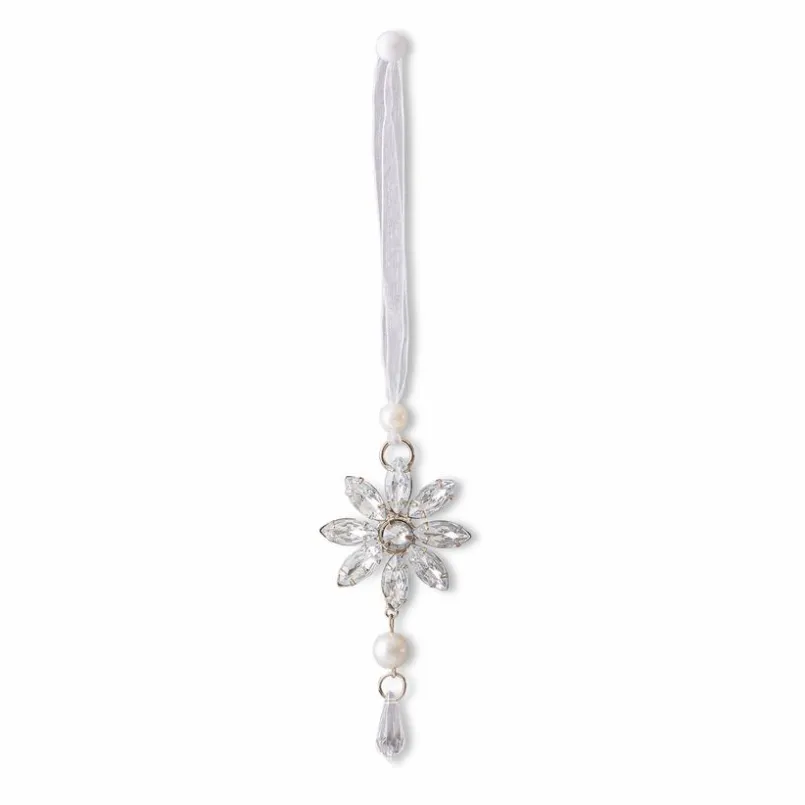 Hängende Deko| Deko-Hänger Quaste 8 cm Silber