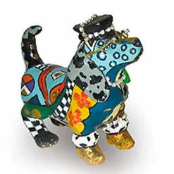 Dekofiguren Tiere & Pflanzen|Toms Company Deko-Hund Little Mr. Beasley Bunt