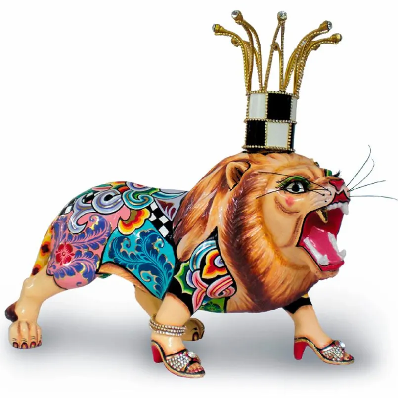 Dekofiguren Tiere & Pflanzen|Toms Company Deko-Löwe Clarance Braun