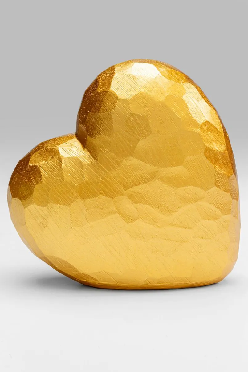 KARE DESIGN Dekofiguren-Deko-Objekt Heart Gold